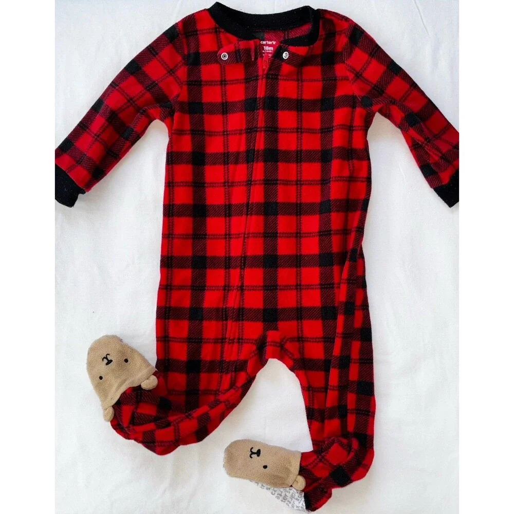 Baby Winter Fleece Onesies Bundle